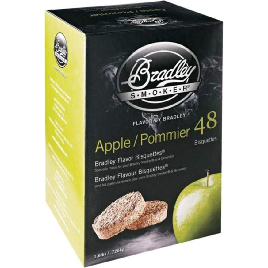 Bisquettes de Ahumado Bradley 48 Piezas Manzana 0.73 kg