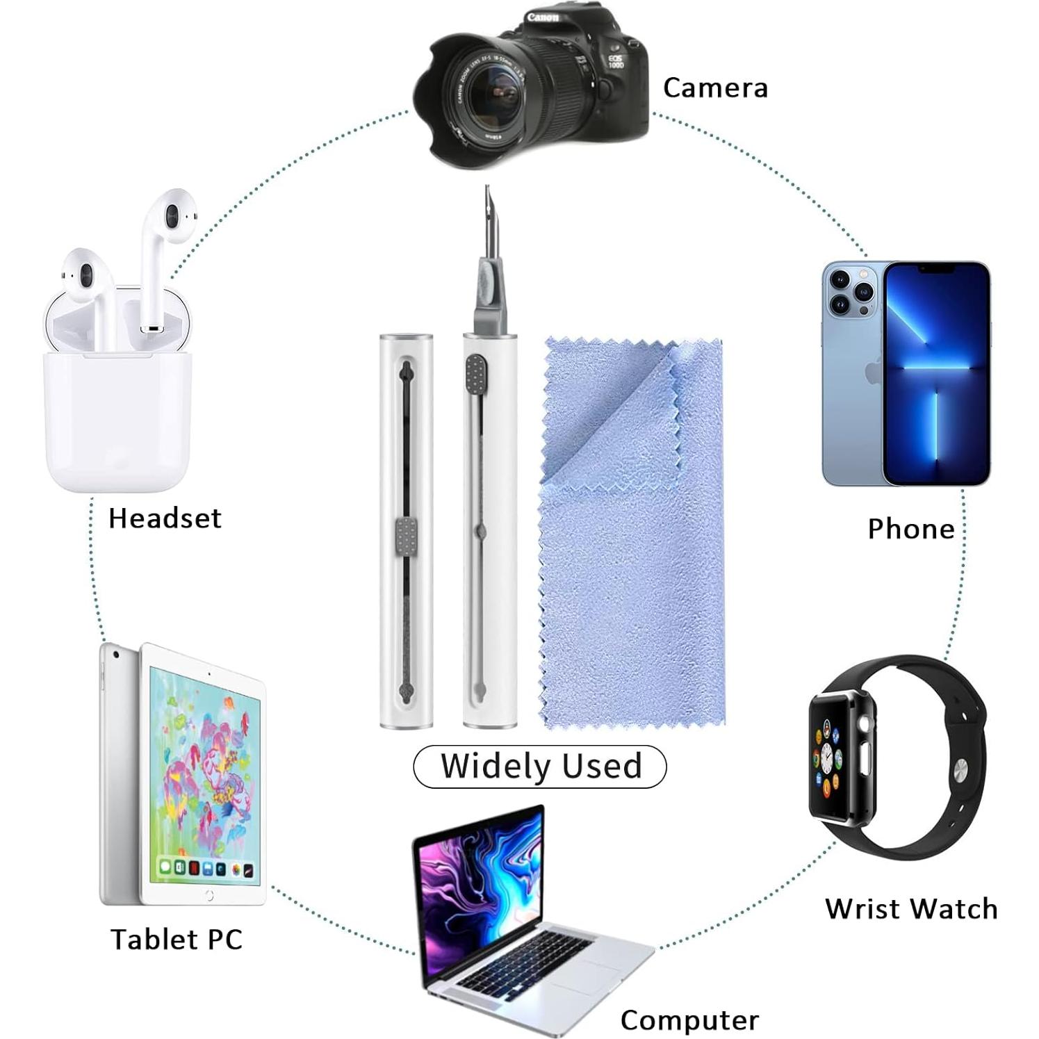 Kit de limpieza para AirPods VUBOJO con bolígrafo multifuncional