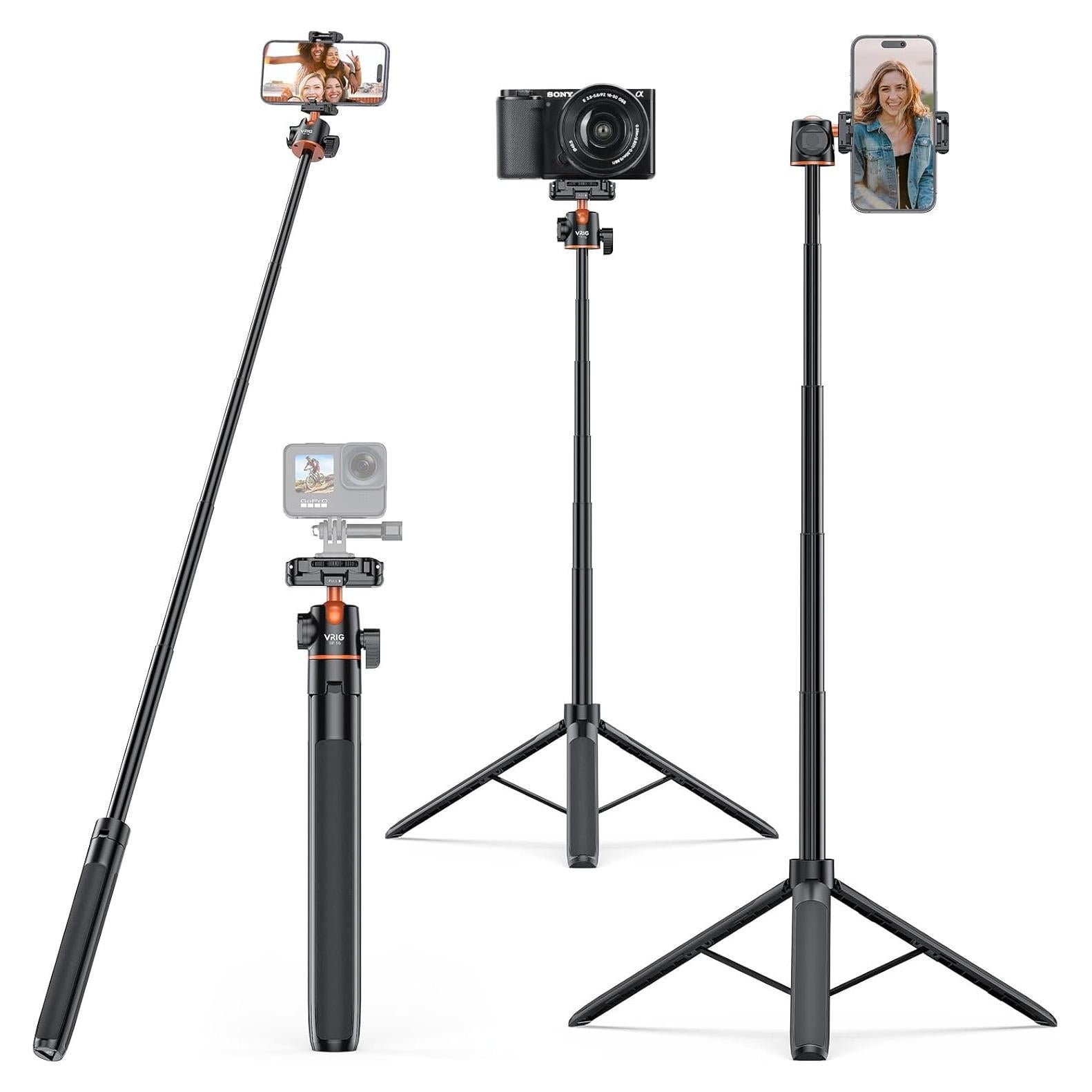 Trípode 2-en-1 UURig TP-16 para Teléfonos y Cámaras