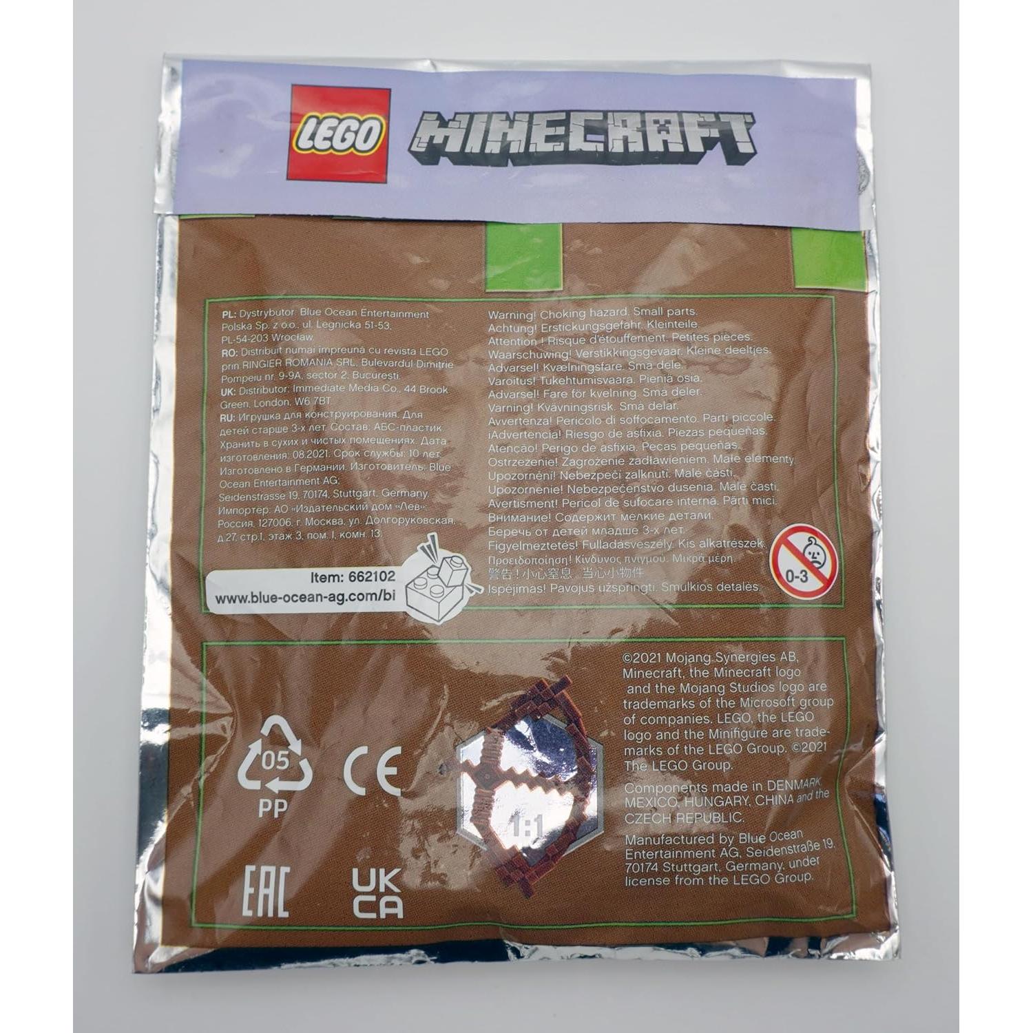 LEGO Minecraft Esqueleto con Lanzador de TNT 1 pc