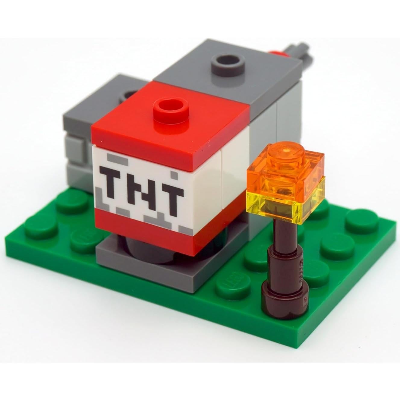 LEGO Minecraft Esqueleto con Lanzador de TNT 1 pc