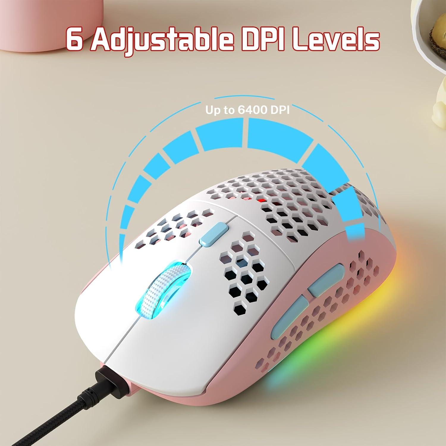 Combo Teclado Mecánico AJAZZ AK680 y Ratón RGB PBT 60%