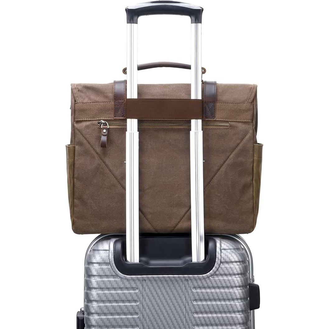 Bolsa Mensajera Impermeable Zoyscty para Laptop 15.6"