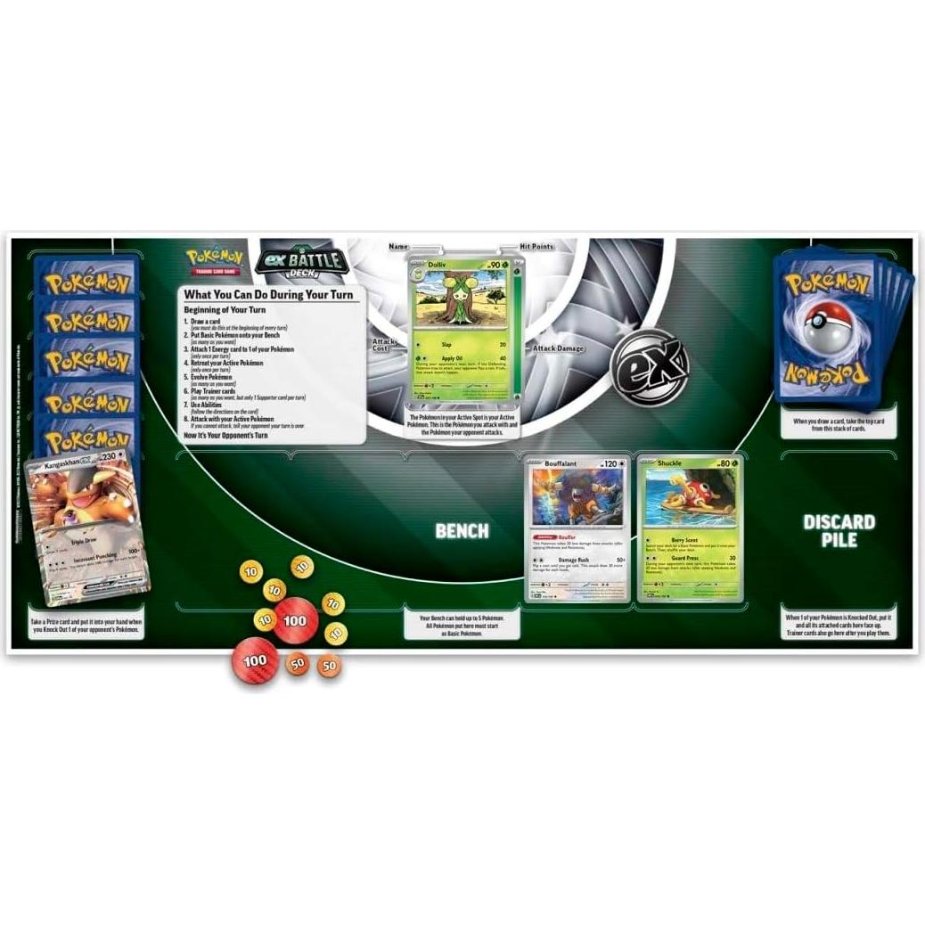 Mazo Pokémon TCG Kangaskhan ex 60 cartas listo para jugar