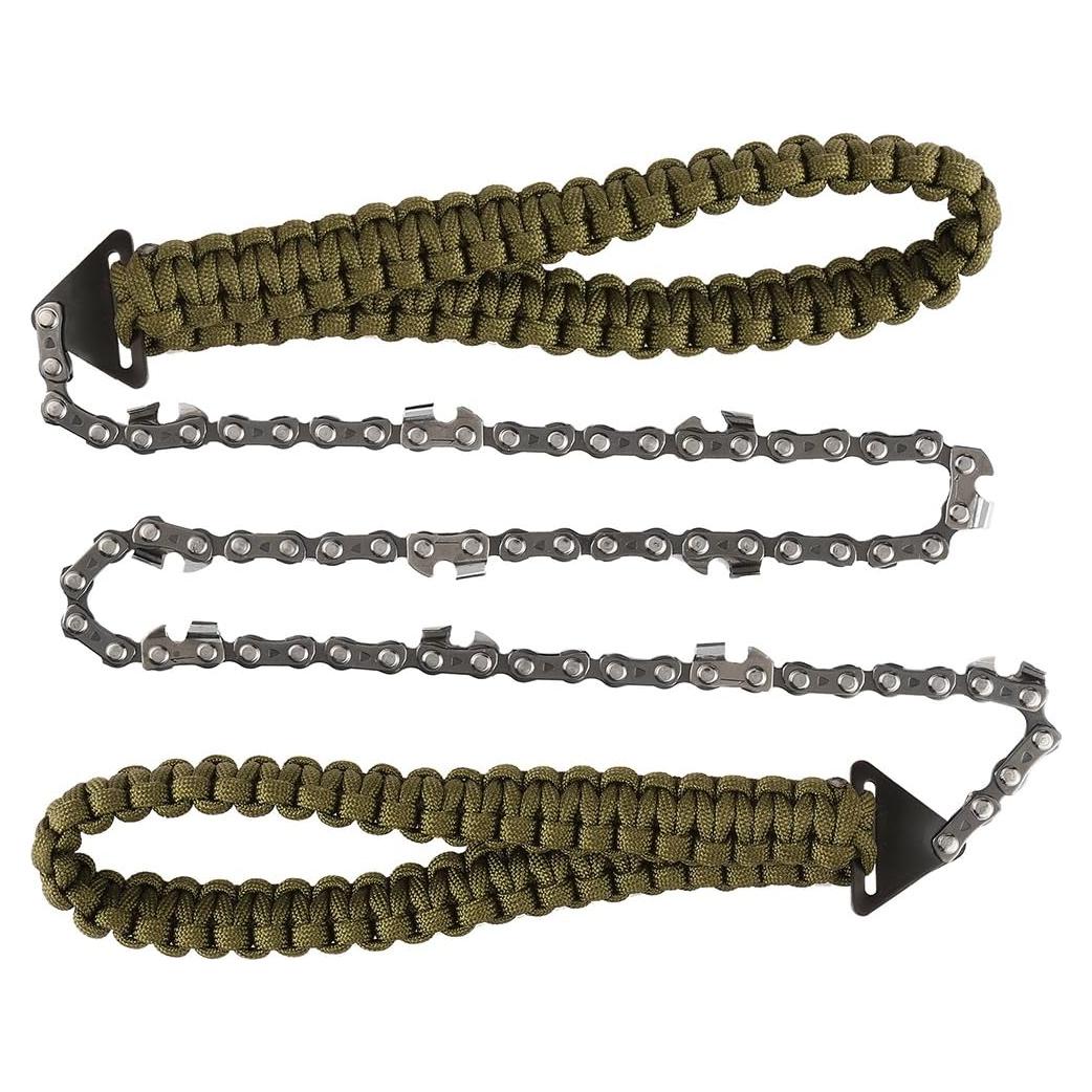Sierra de bolsillo Skyocean 61 cm con mango de paracord
