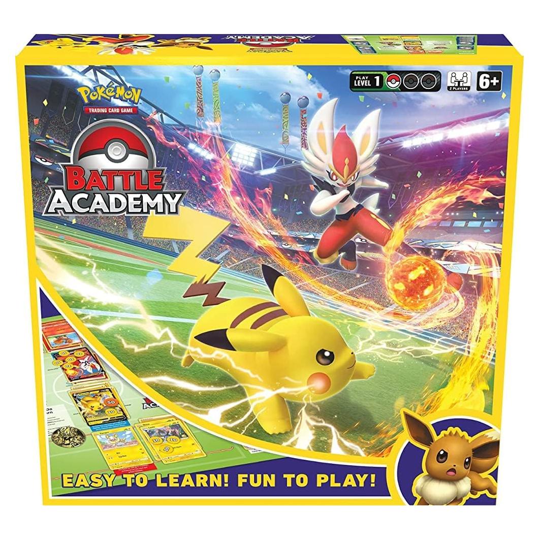 Juego de Mesa Pokémon Battle Academy - 3 Mazos y Guías