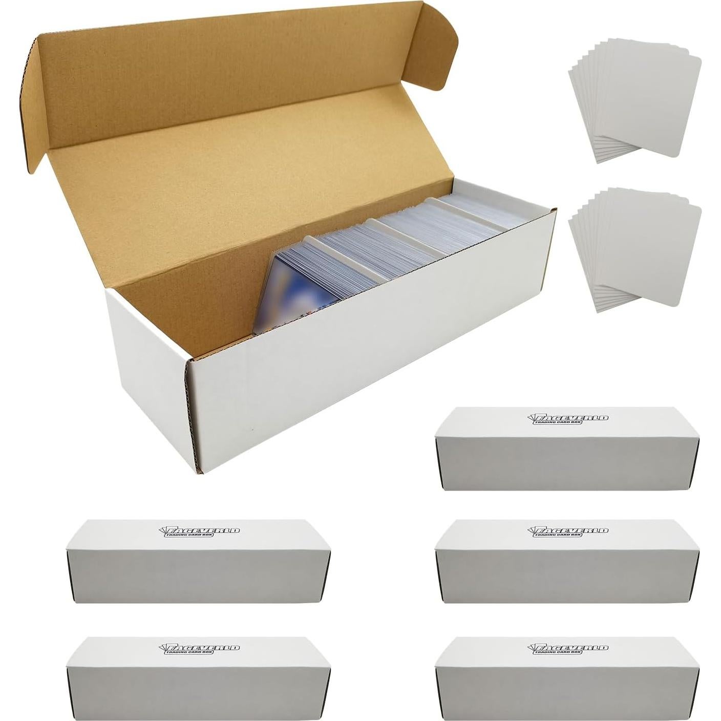 Caja de Almacenamiento Fageverld 6 Unidades para Cartas