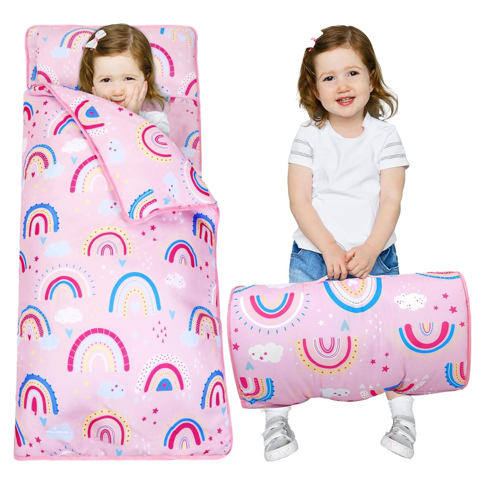 Esteras para Niños Newwiee con Almohada y Manta 127x50cm