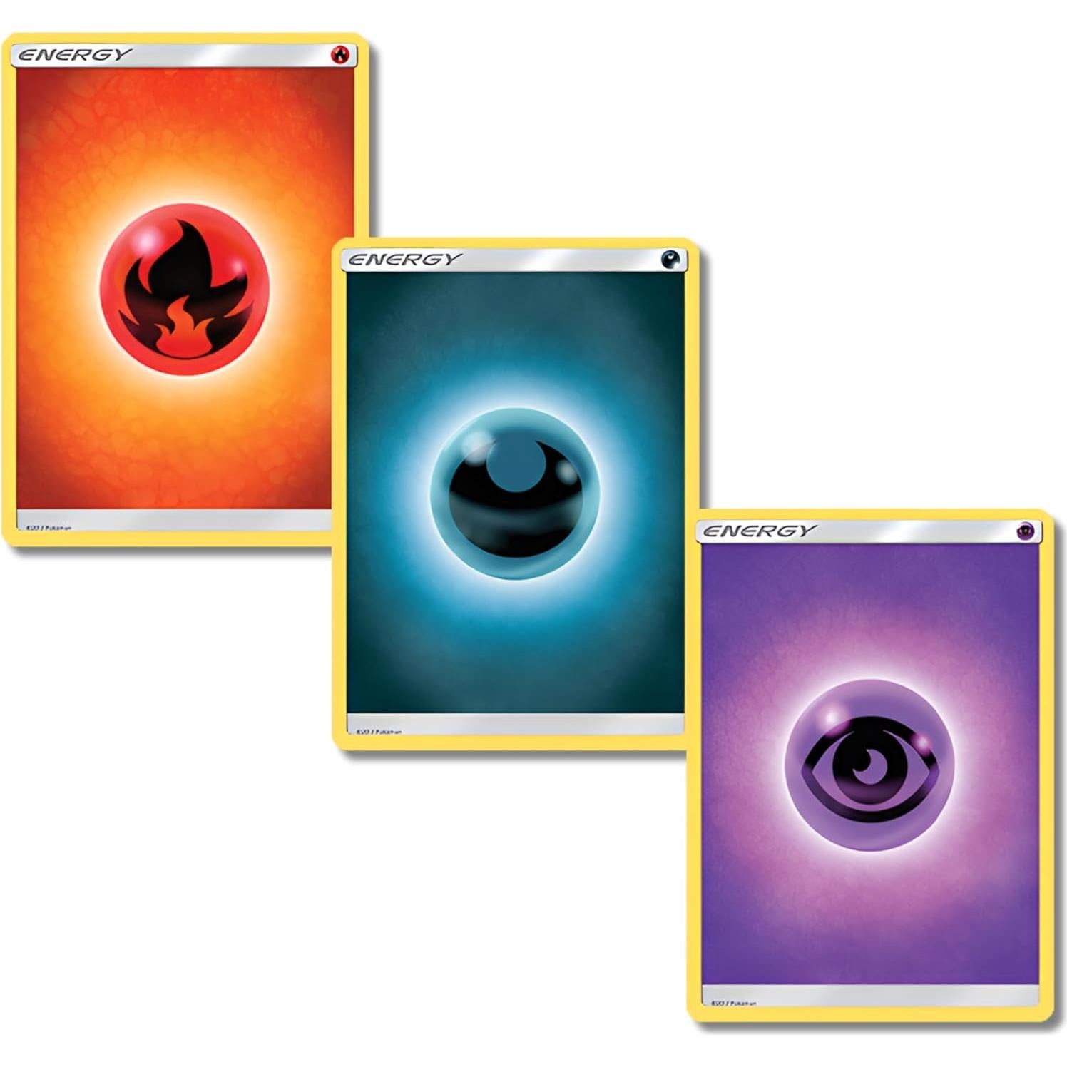 Paquete de 90 Cartas de Energía Básica Pokémon