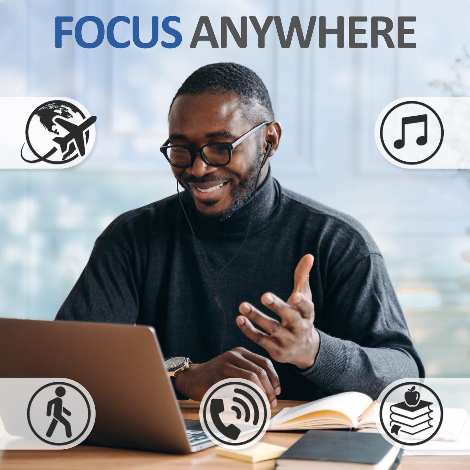 Auriculares con Cable LUDOS FEROX 3.5mm Aislamiento de Ruido