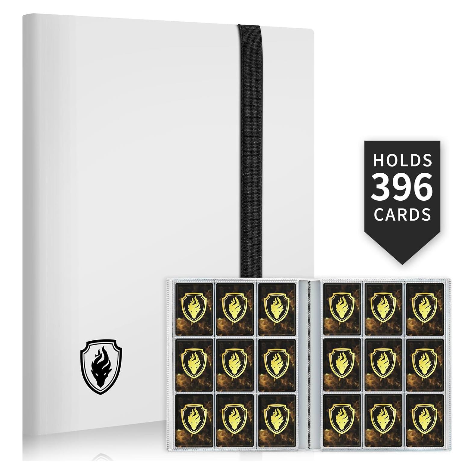 Carpeta de tarjetas Fabmaker 396 bolsillos blanca