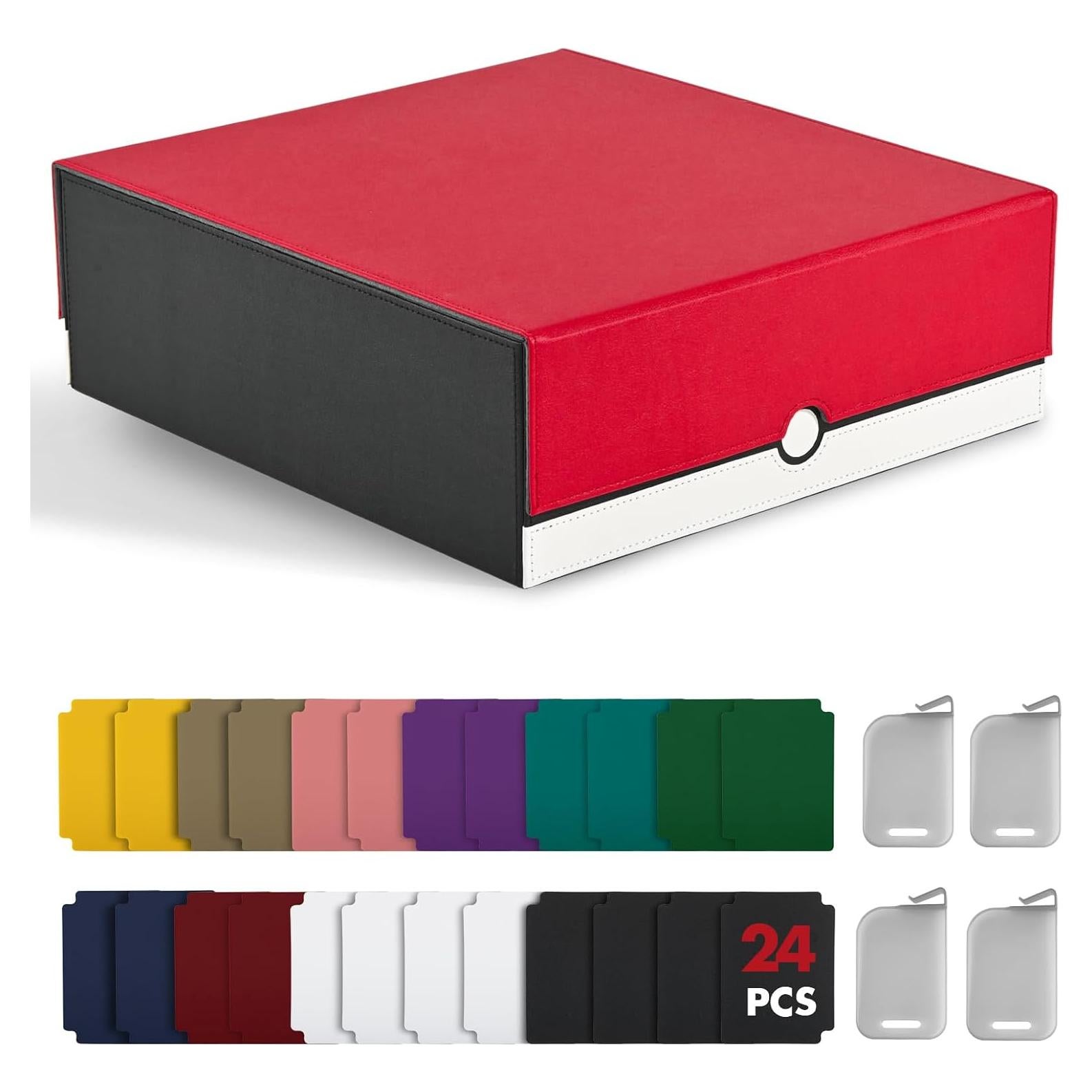 Caja de Almacenamiento de Cartas ZLCA 3000+ con Divisores