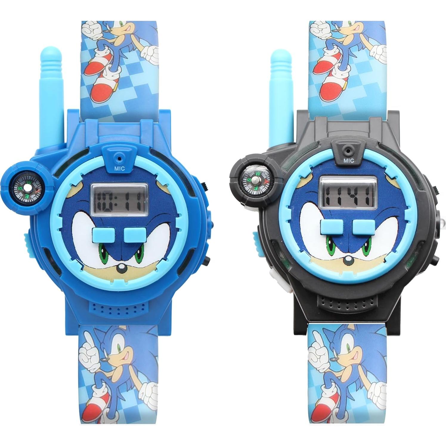 Reloj Walkie Talkie Sonic The Hedgehog Accutime Niños
