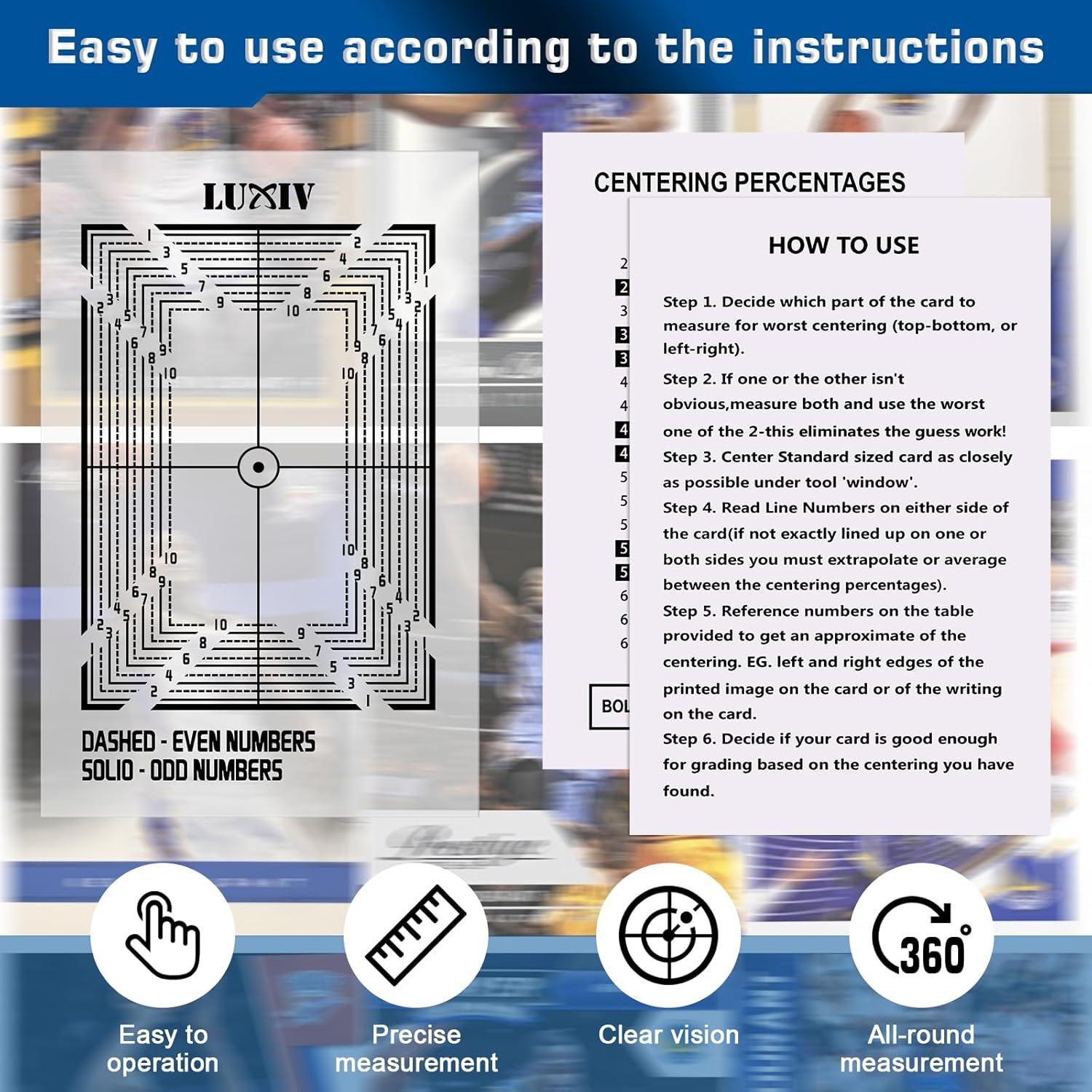 Kit de Calificación de Tarjetas Luxiv con Aumento 30X