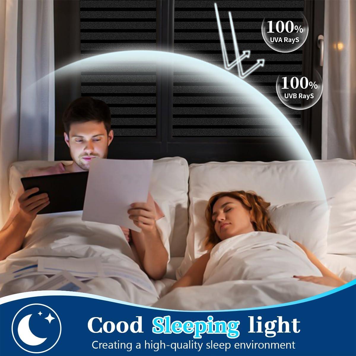 Película Blackout Niviy 30x200 cm - 100% Bloqueo Luz Solar