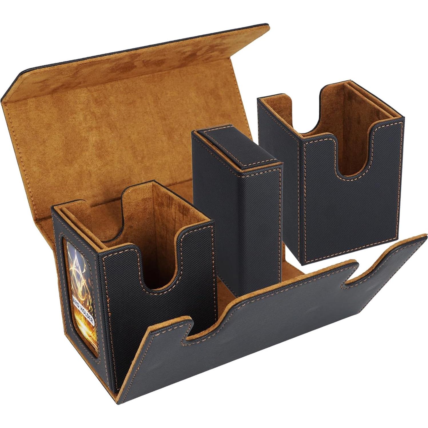 Caja de Deck Commander AFIING para 220 Cartas Dobladas