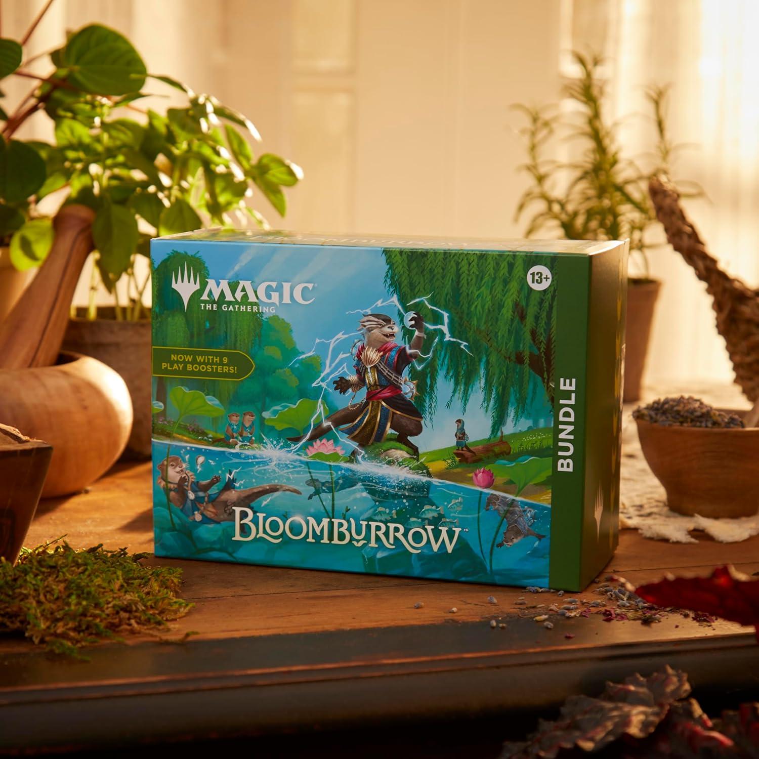 Magic: The Gathering Bundle Bloomburrow - 9 Boosters + Accesorios