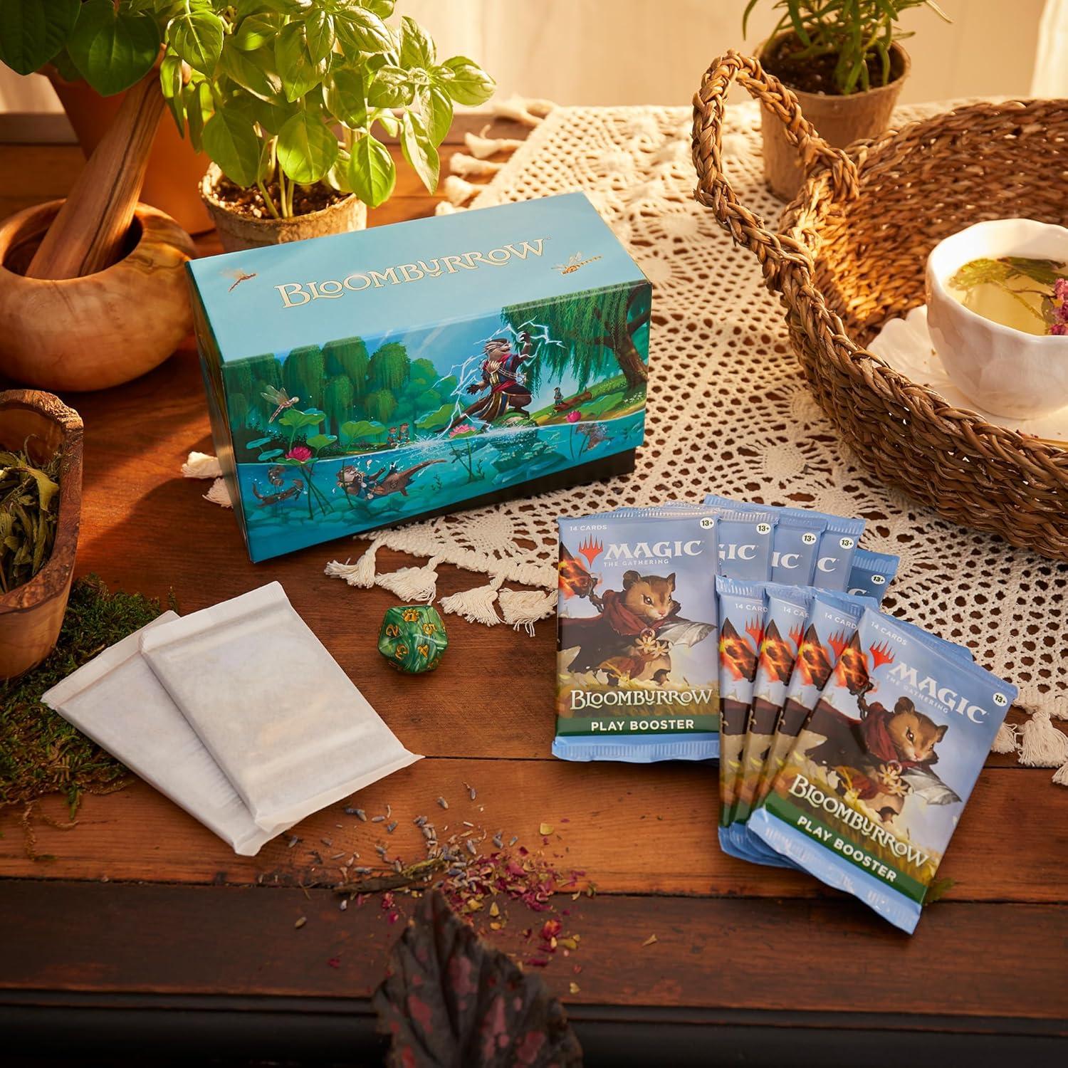 Magic: The Gathering Bundle Bloomburrow - 9 Boosters + Accesorios