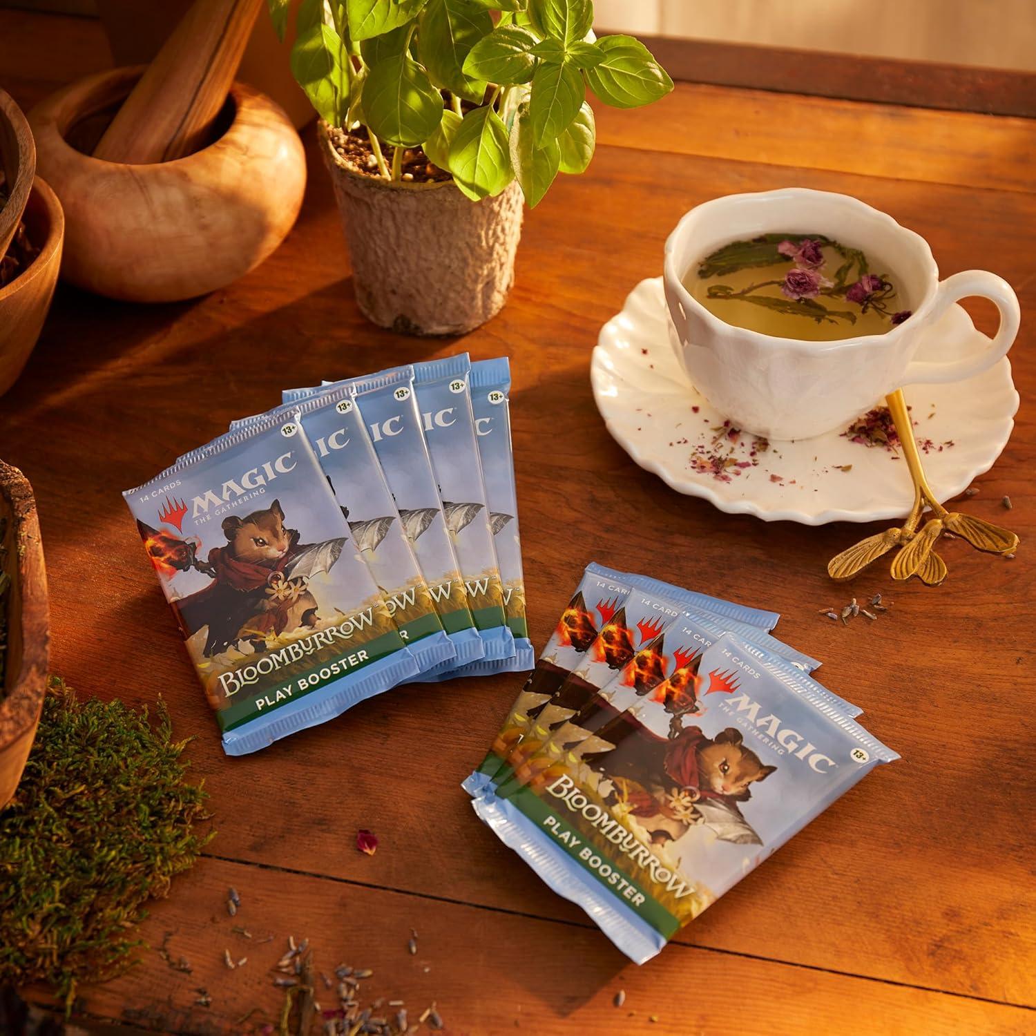 Magic: The Gathering Bundle Bloomburrow - 9 Boosters + Accesorios