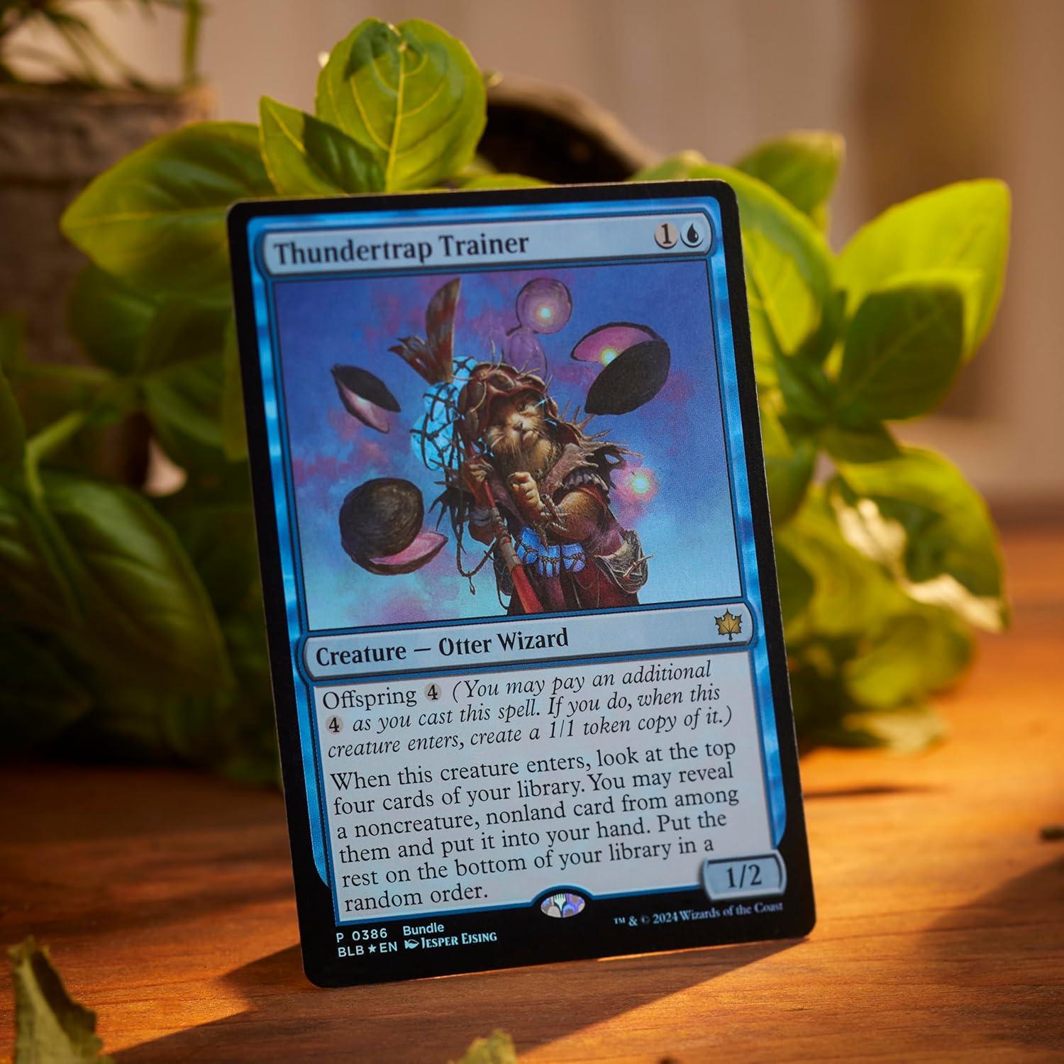 Magic: The Gathering Bundle Bloomburrow - 9 Boosters + Accesorios