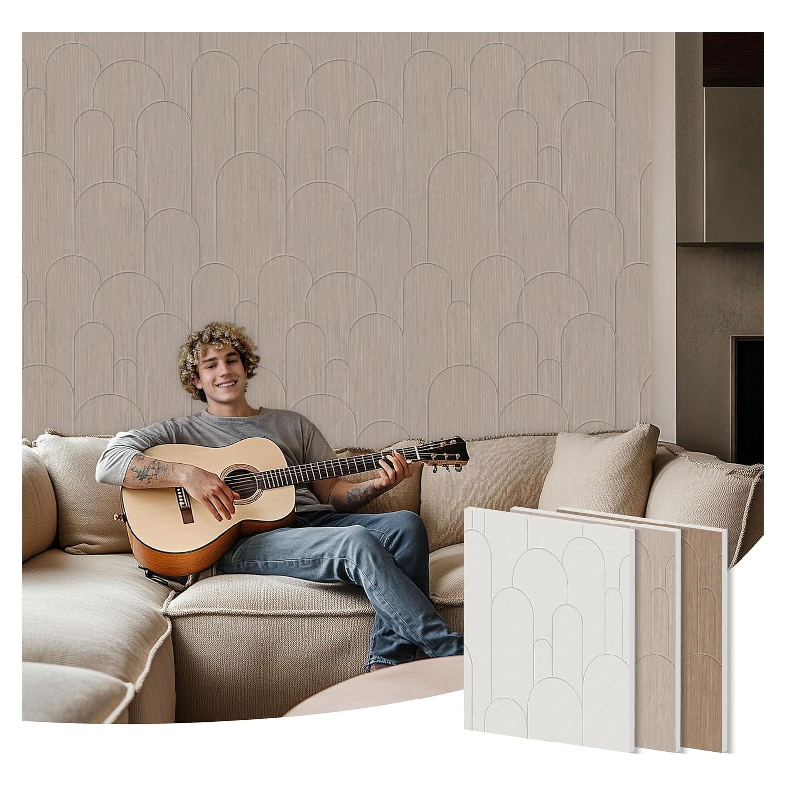 Paneles Acústicos Reverbeon 6 Pack 61x61cm Aislantes Decorativos