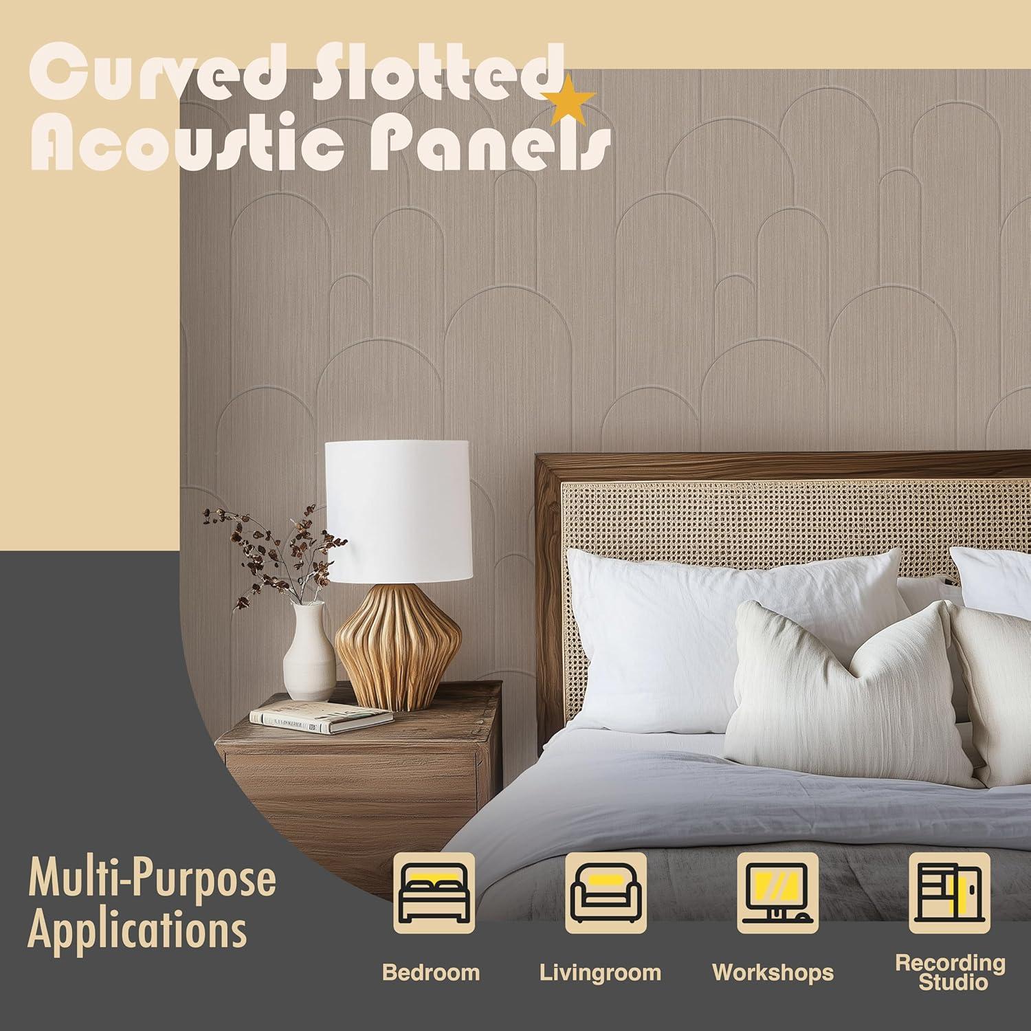 Paneles Acústicos Reverbeon 6 Pack 61x61cm Aislantes Decorativos