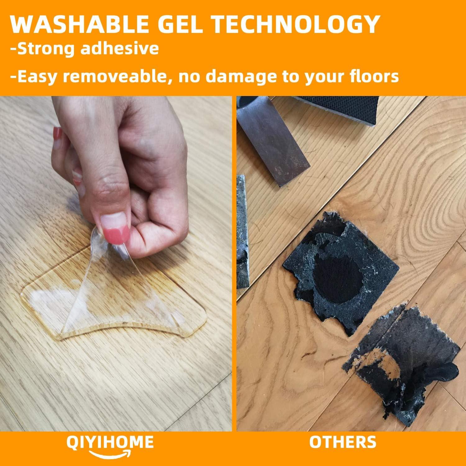 Almohadillas Antideslizantes QIYIHOME 3.05 cm x 5.03 m Gel Silicona