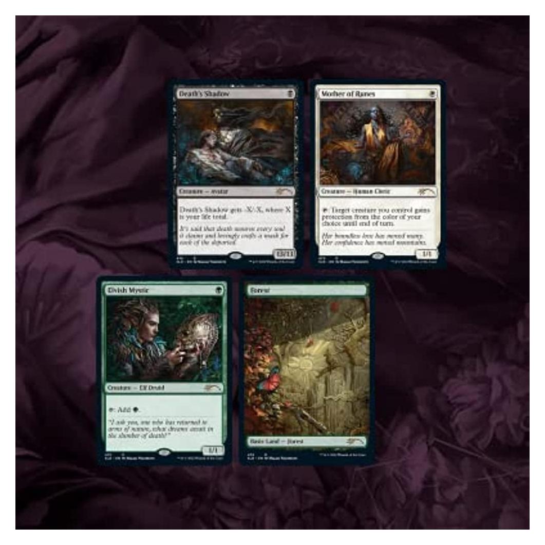 Magic The Gathering Secret Lair Magali Villeneuve Foil