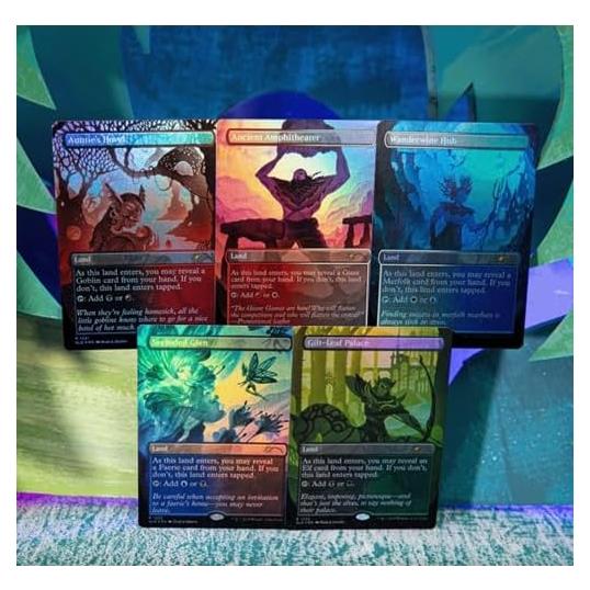 MTG Secret Lair Lorwyn Lightboxes Edición Foil - 5 Cartas