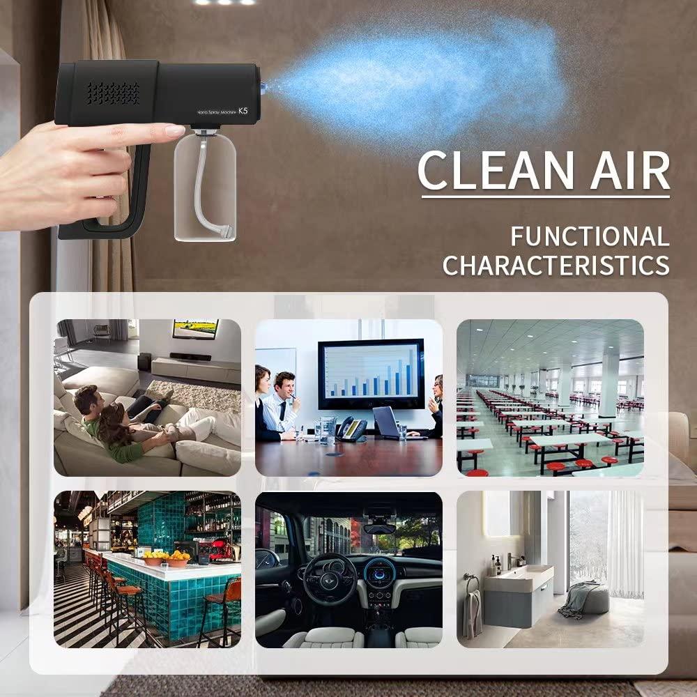 Nebulizador Desinfectante Inalámbrico Svkipibe K5 380ml