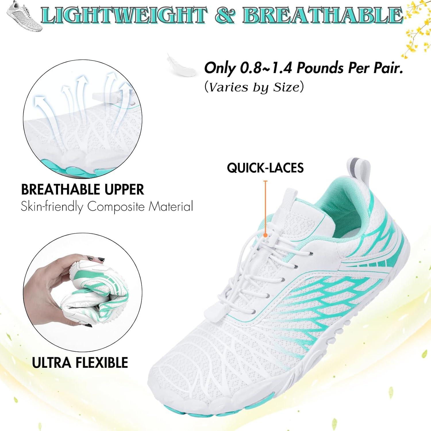 Zapatos Barefoot HiGropcore Minimalistas Unisex Punta Ancha