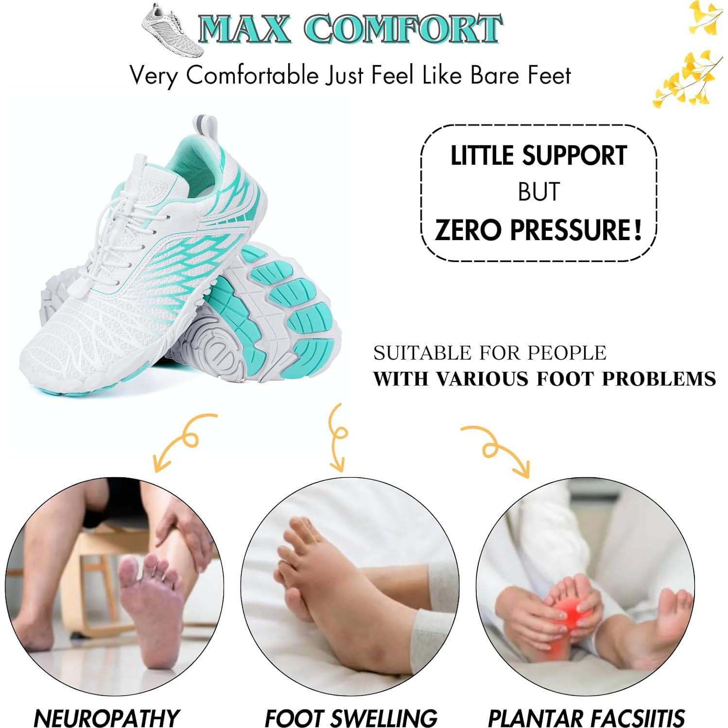 Zapatos Barefoot HiGropcore Minimalistas Unisex Punta Ancha