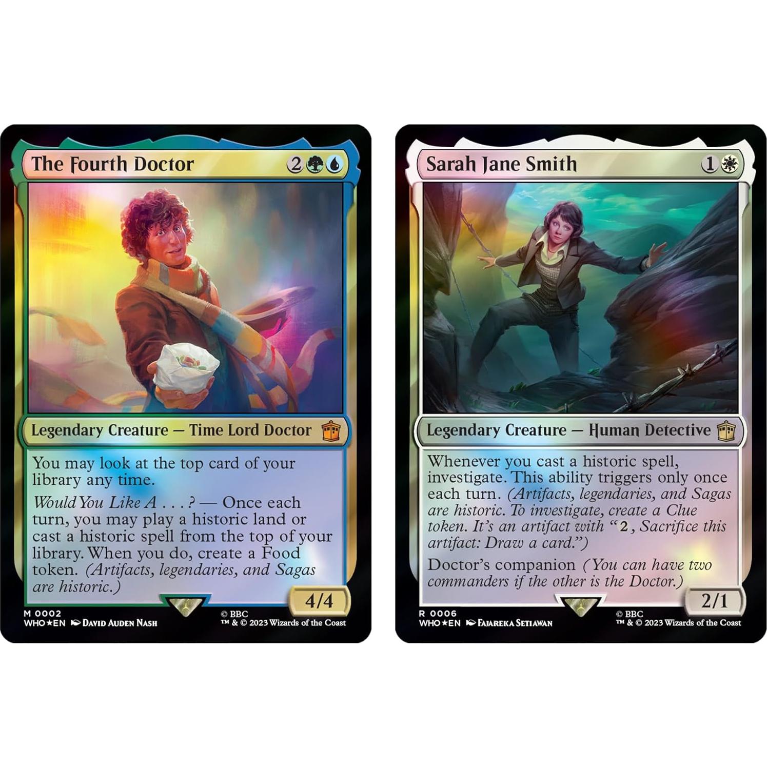 Baraja Commander Magic: The Gathering Doctor Who 100 cartas