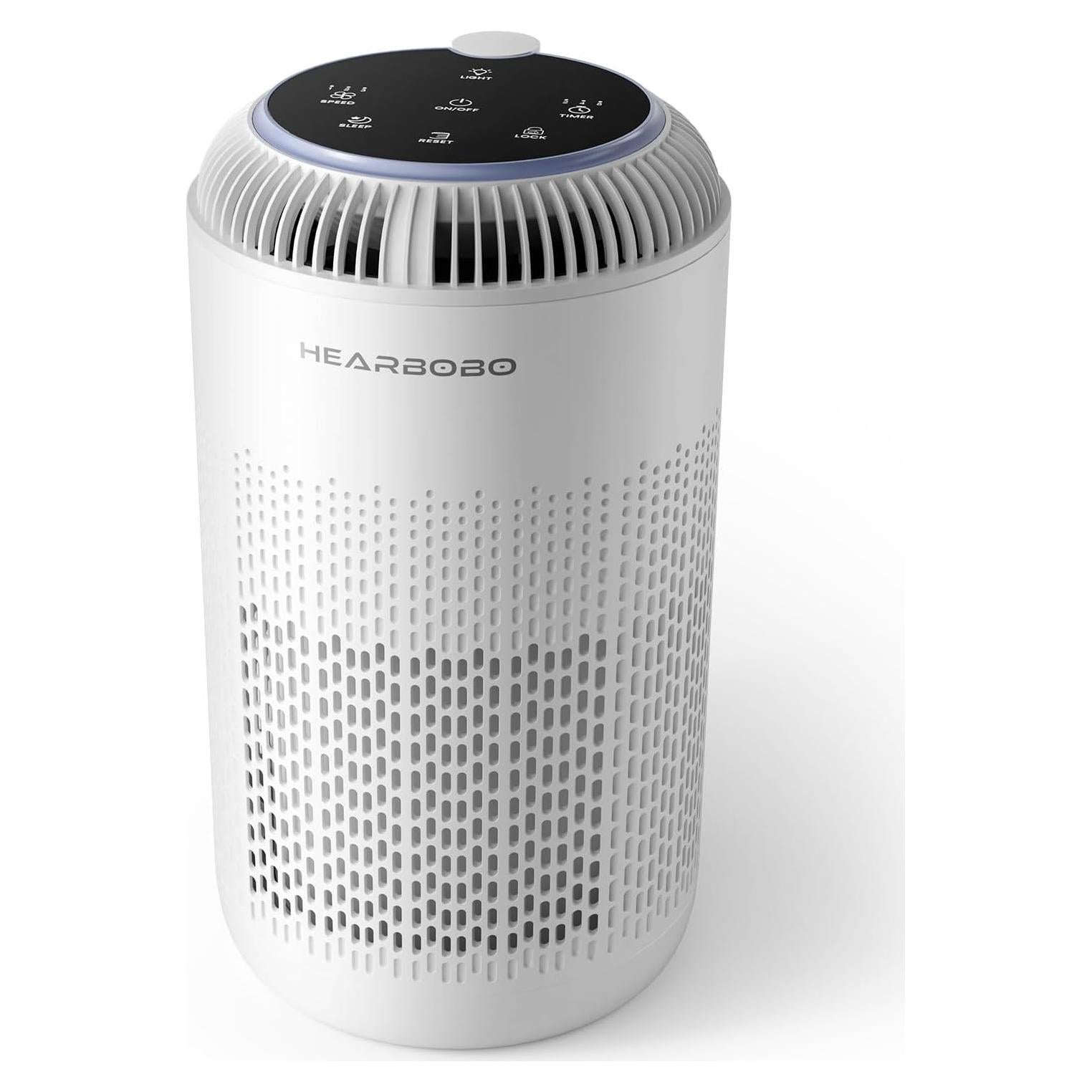 Purificador de Aire HEPA H13 Hearbobo K03 para Habitaciones 125 m²