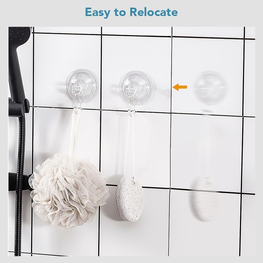 Ganchos de Succión Shang Chiang 2 Pcs Ventosa 3 kg