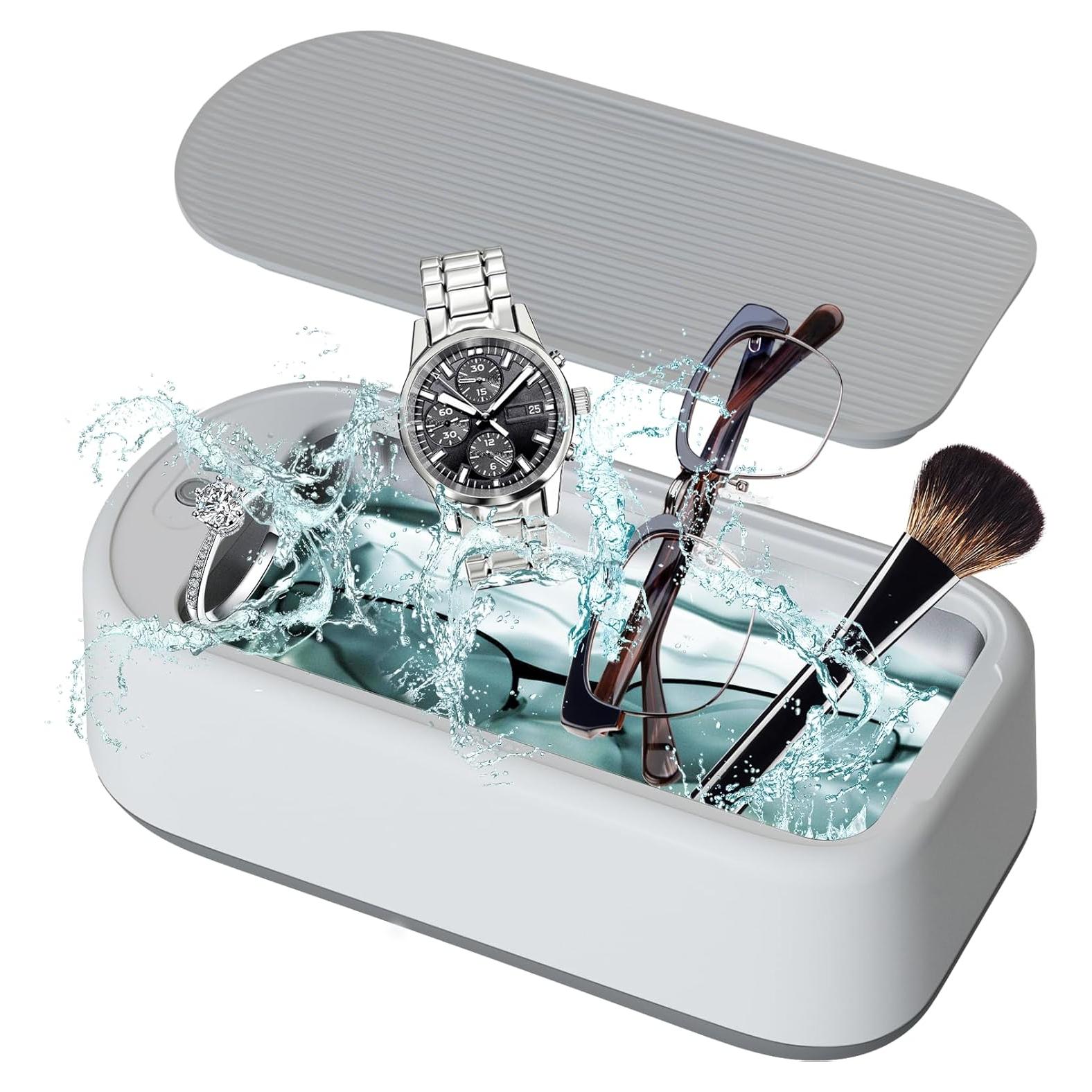 Limpiador Ultrasónico 640ml Vaolvpant 2 Modos de Tiempo