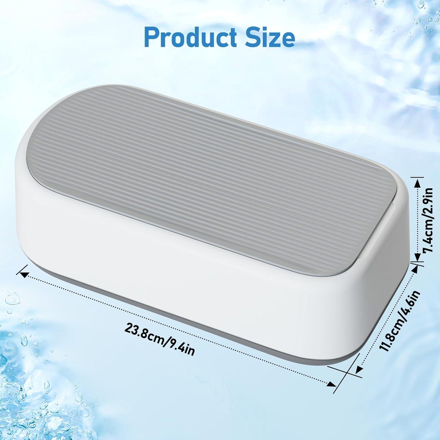 Limpiador Ultrasónico 640ml Vaolvpant 2 Modos de Tiempo