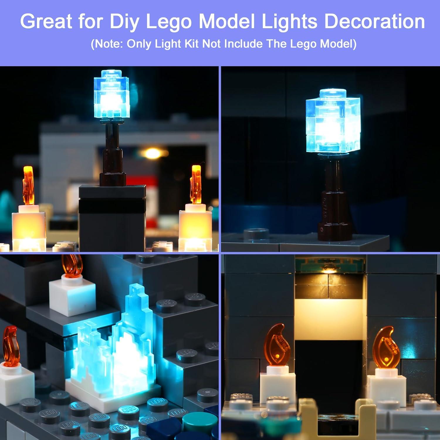 Kit de Luz LED Hilighting para Lego El Combate en la Oscuridad 21246