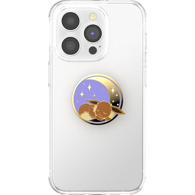 PopSockets Agarre para Teléfono Eevee Durmiendo Intercambiable