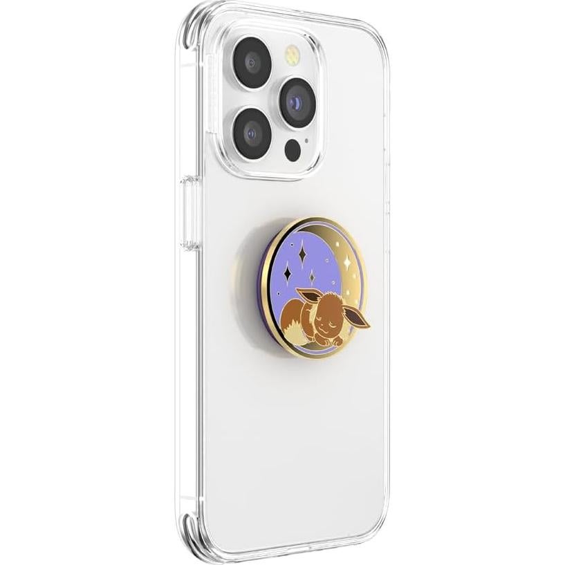 PopSockets Agarre para Teléfono Eevee Durmiendo Intercambiable