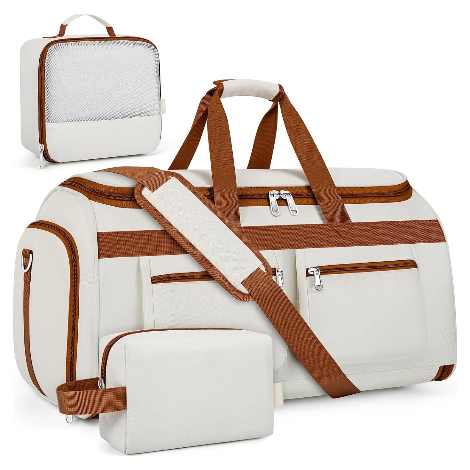 Bolsa de viaje tipo duffel I44 - 3 en 1, organizador y tocador