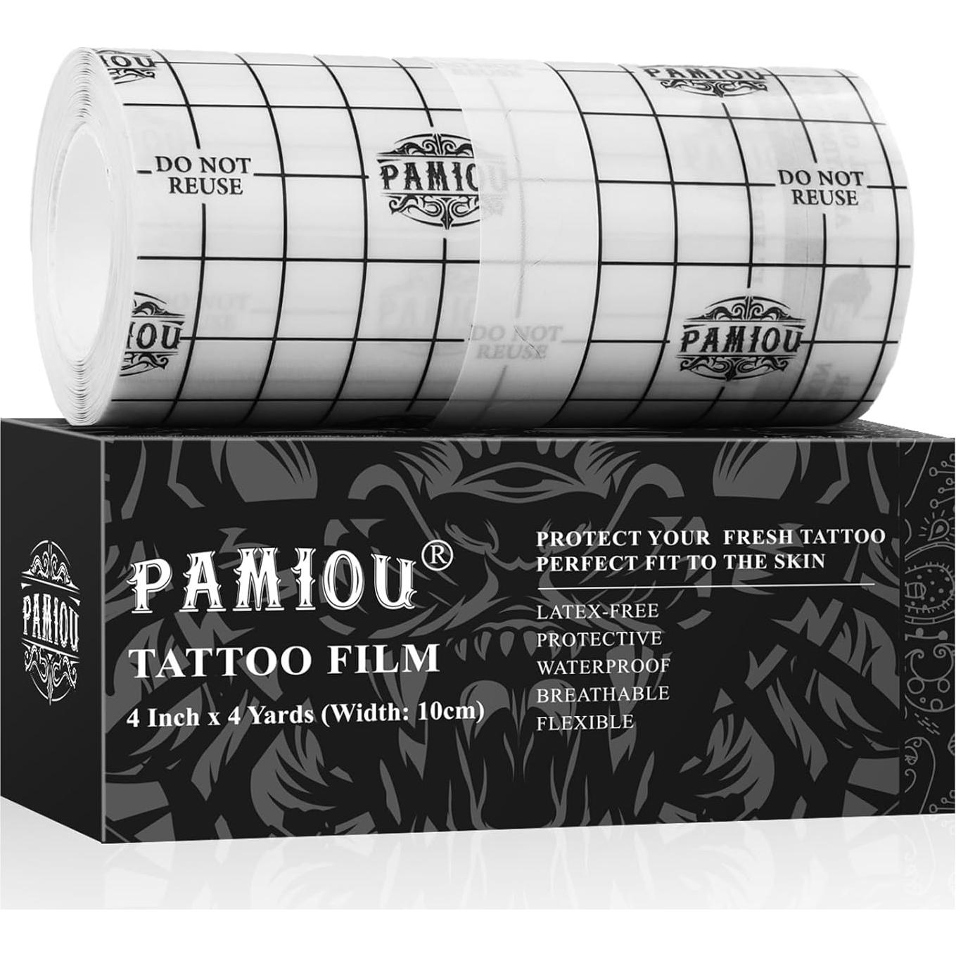 Parche Cubridor de Tatuajes Pamiou 10 cm x 3.66 m Impermeable