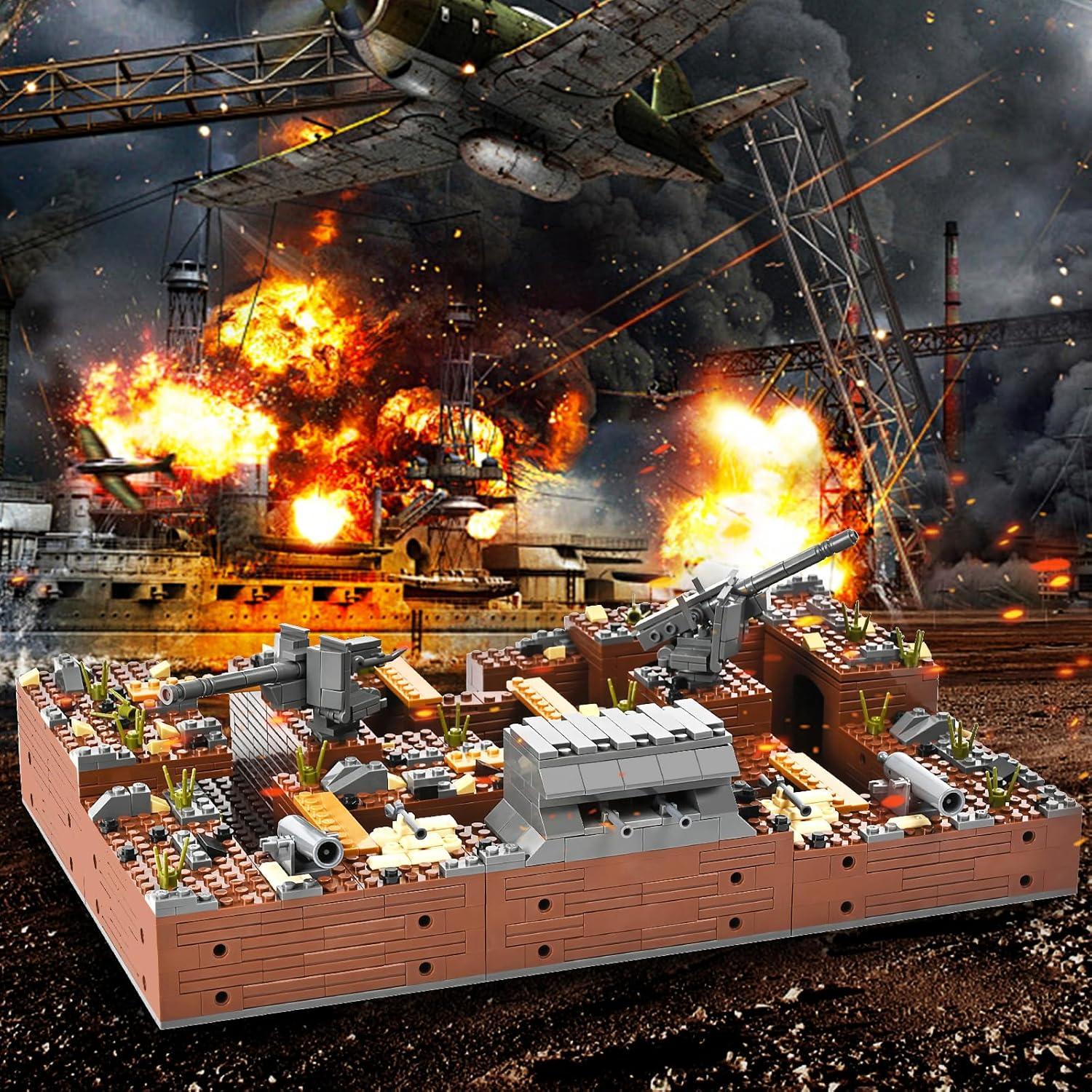 Conjunto de Construcción Militar Lovlaugh 1350 Piezas