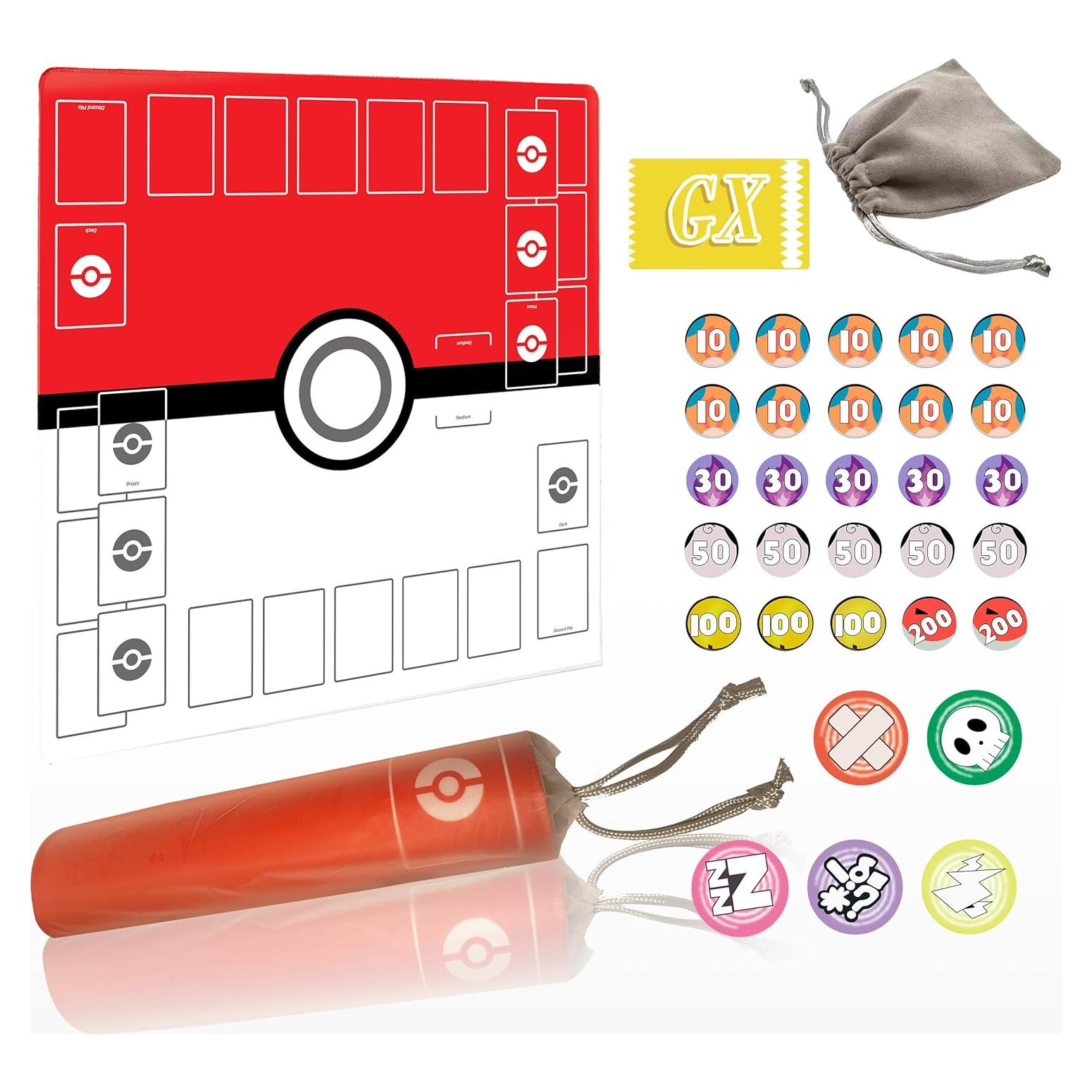 Tapete para Juego de Cartas Extalas 60x60 cm 2 Jugadores