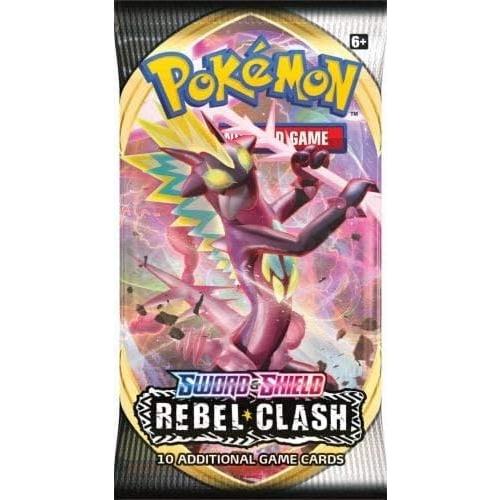 Pokémon TCG Paquete Refuerzo Rebelde - 10 Cartas