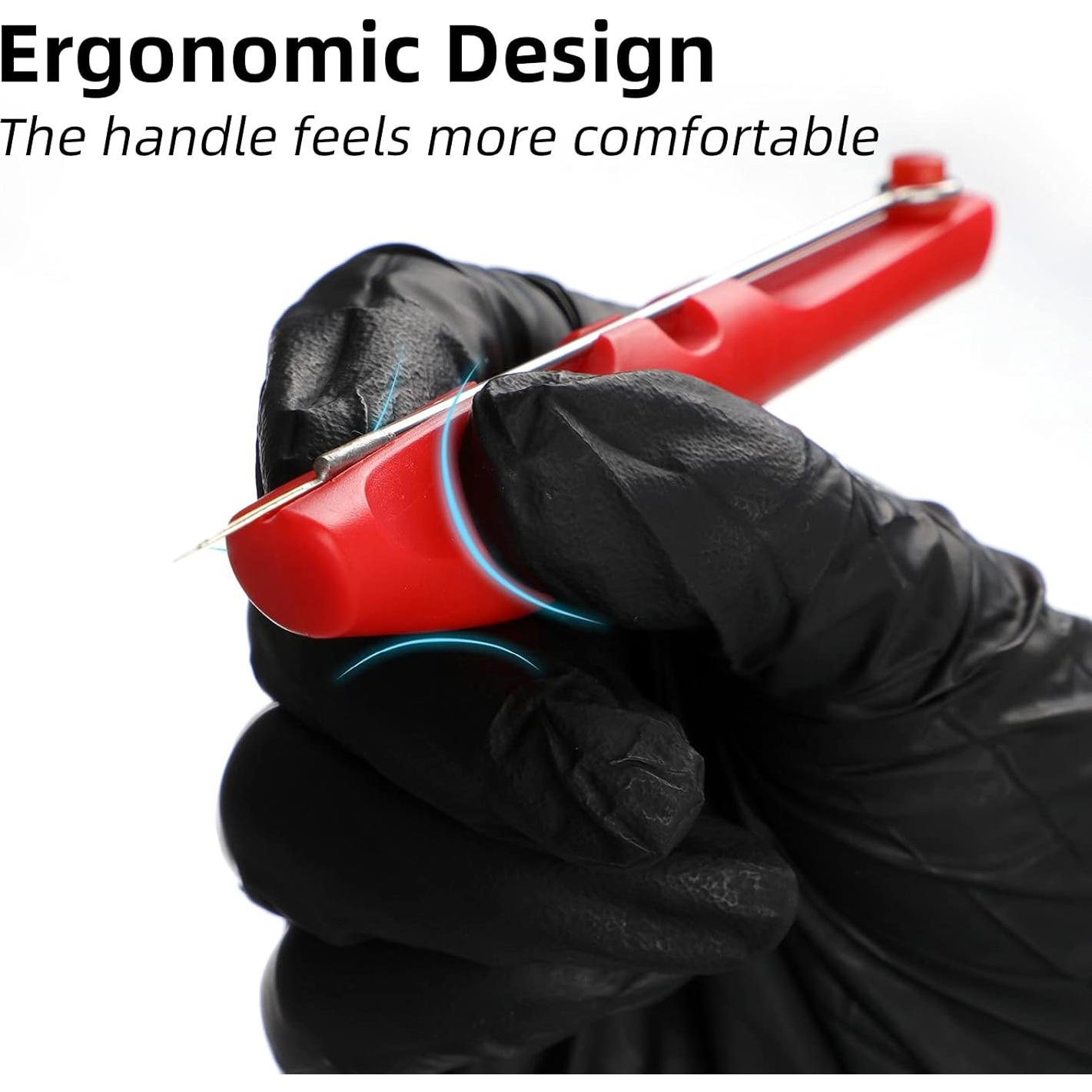 Kit de Tatuaje Poke Solong 2 Piezas con Tinta y Agujas