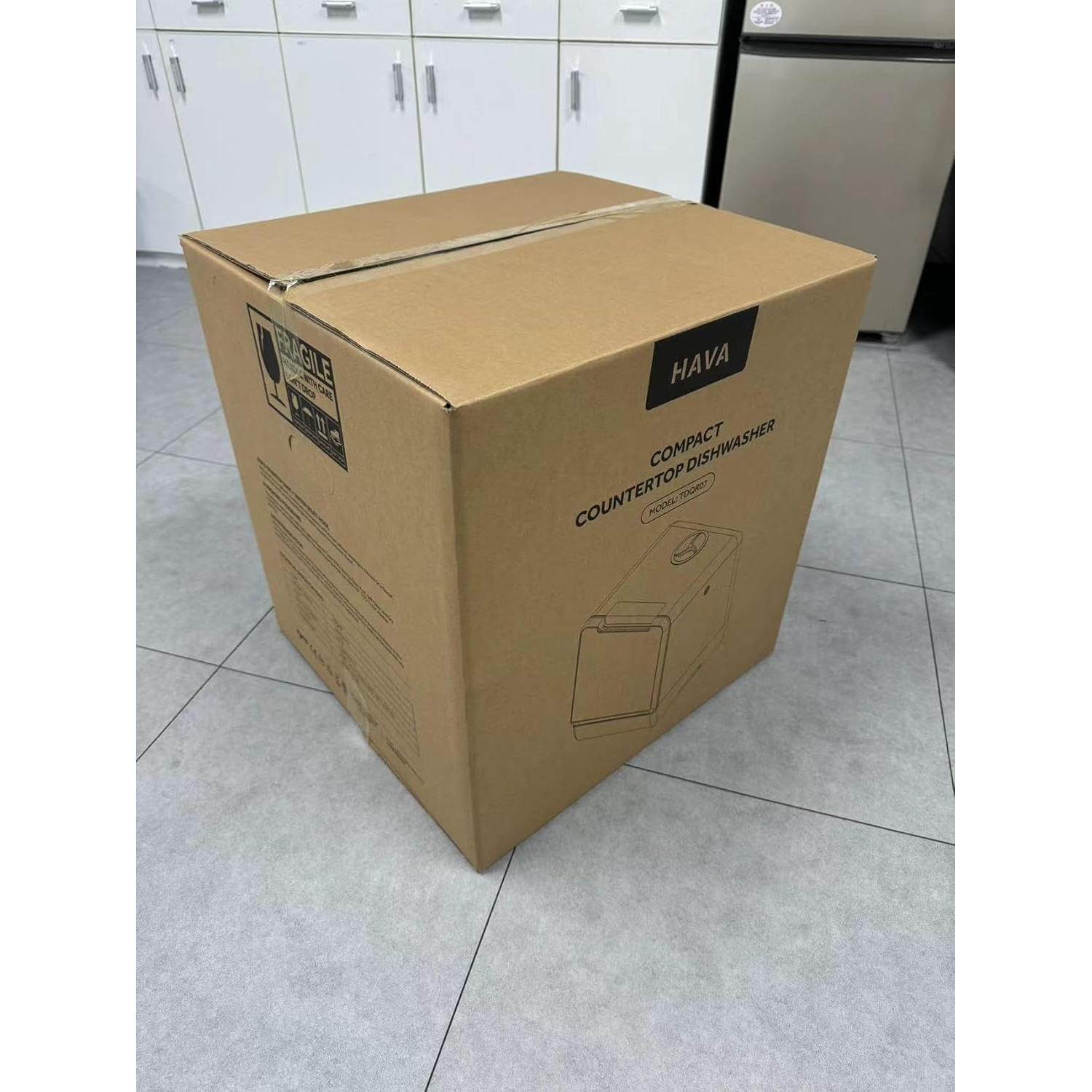 Lavavajillas HAVA TDQR07 8 Programas 5L Portátil Blanco