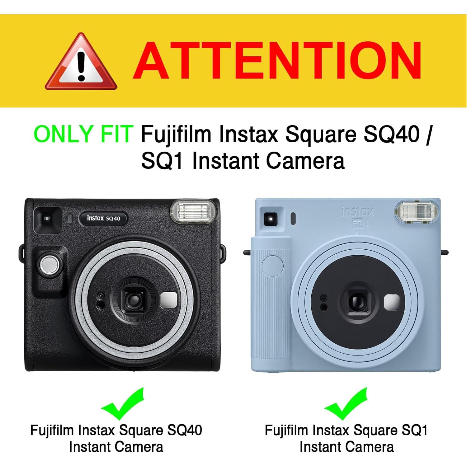 Funda Protectora Fintie para Cámara Fujifilm Instax SQ40/SQ1 - Cuero Vegano Azul