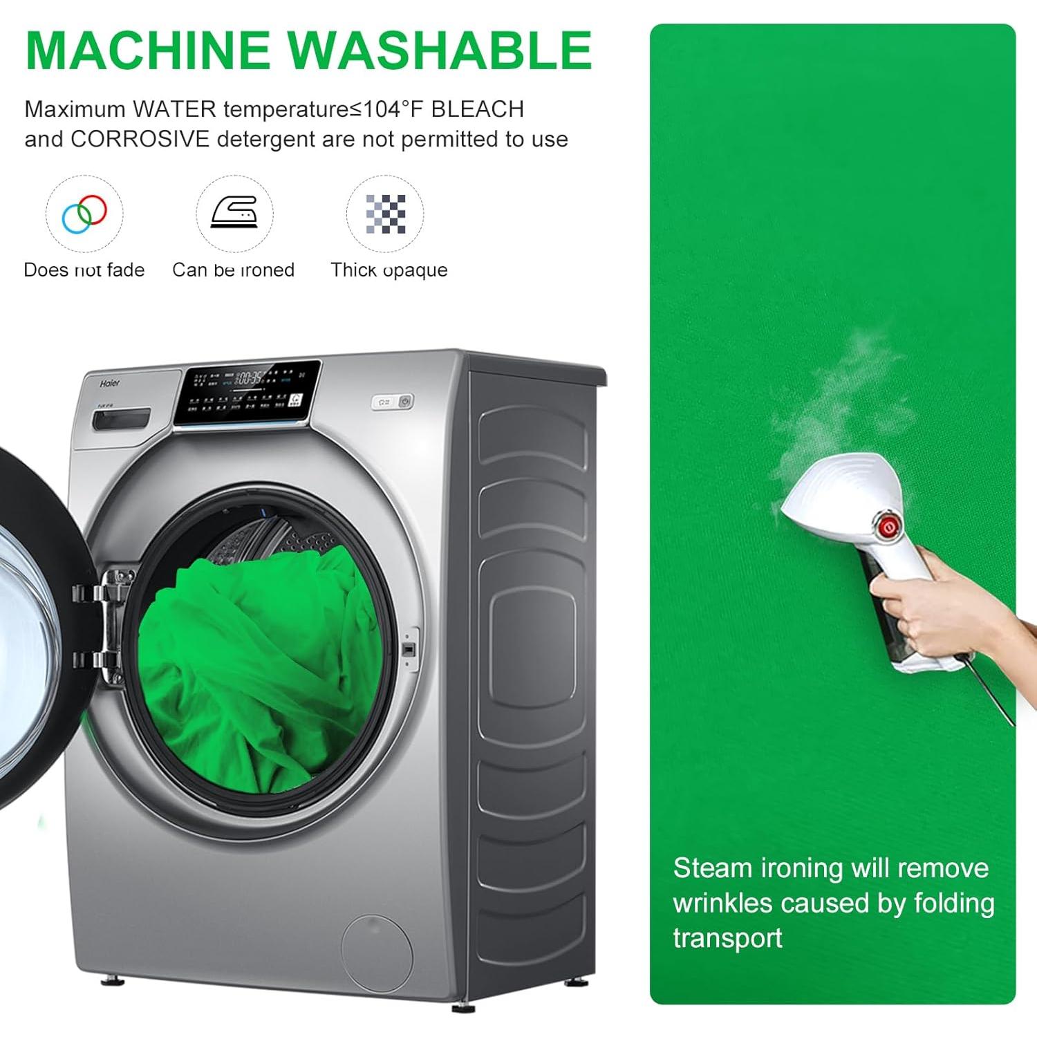 Fondo de Pantalla Verde Chroma Key 1.52 x 1.98 m Ximaoy