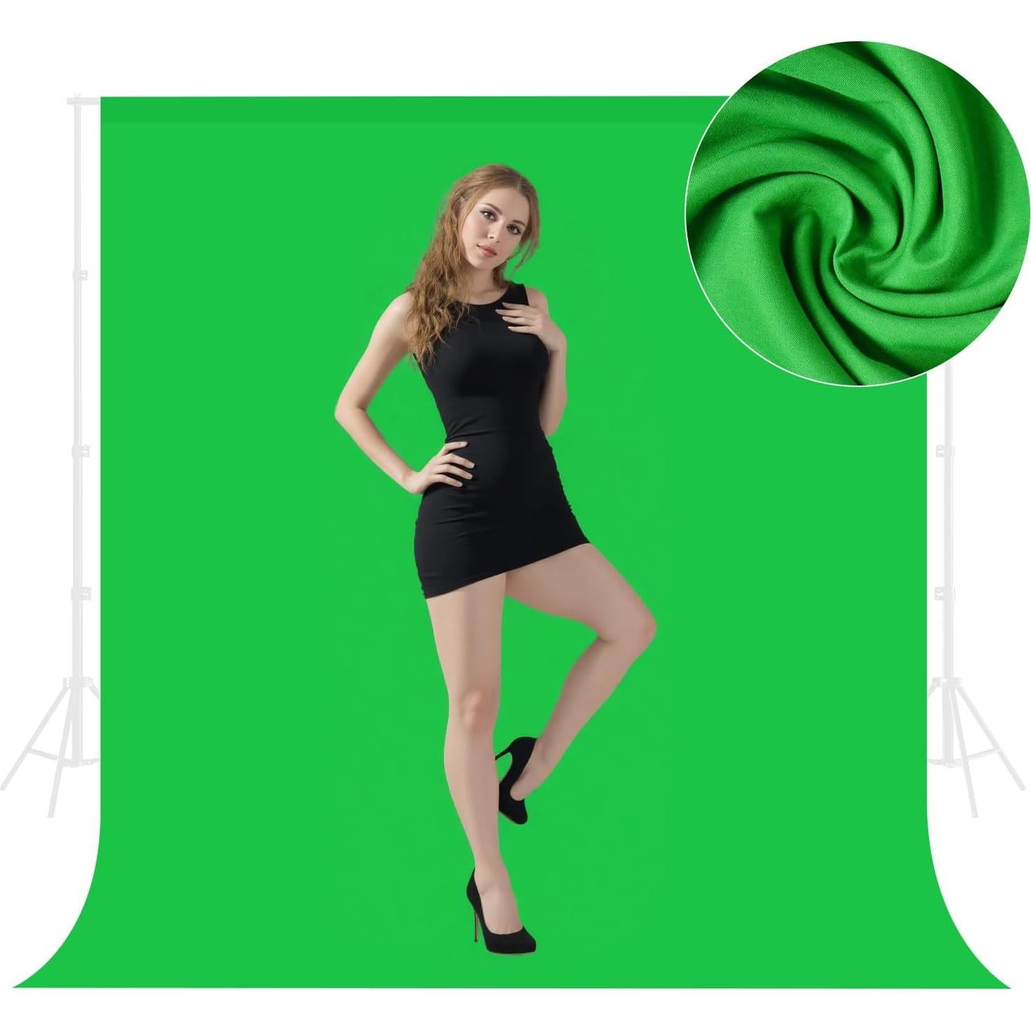 Fondo de Pantalla Verde Chroma Key 1.52 x 1.98 m Ximaoy